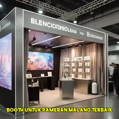 booth untuk pameran malang terbaik